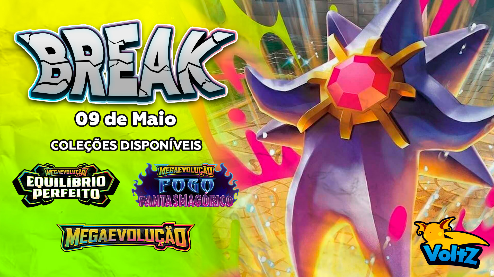 VoltZ Break #2 | Equilíbrio Perfeito, Fogo Fantasmagórico e mais!